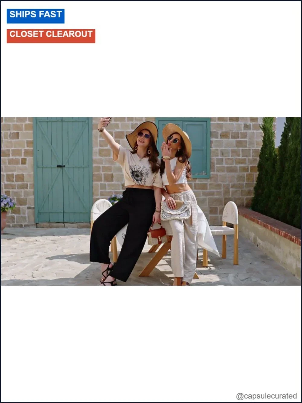 Wide Leg Palazzo Pants with Pockets Drawstring Elastic Waist